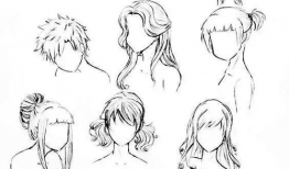 漫画头发100种画法,漫画中的百种魅力展现